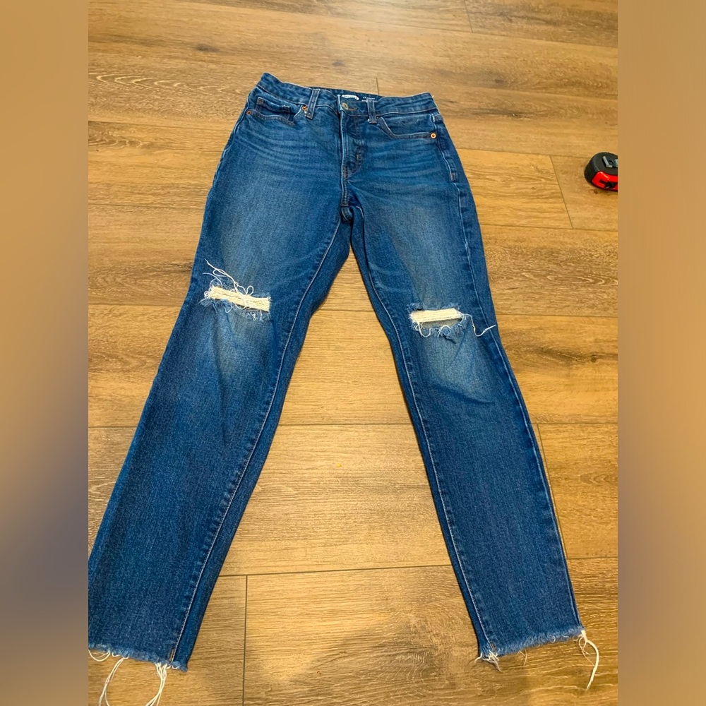 Old Navy OG Straight Crop Denim